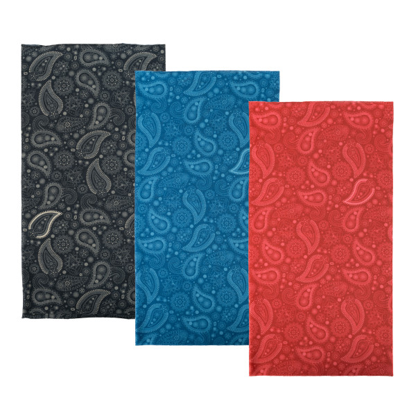 Oxford Comfy Oxford Paisley Red 3-Pack